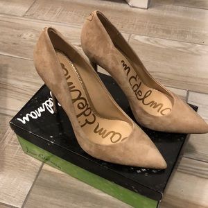 Sam Edelman Suede heels in size 8.5
